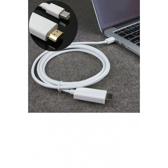 MAXGO 2083 Mini Displayport To Hdmi Kablo Bst-2083p Hdmı Thunderbolt Mac Macbook