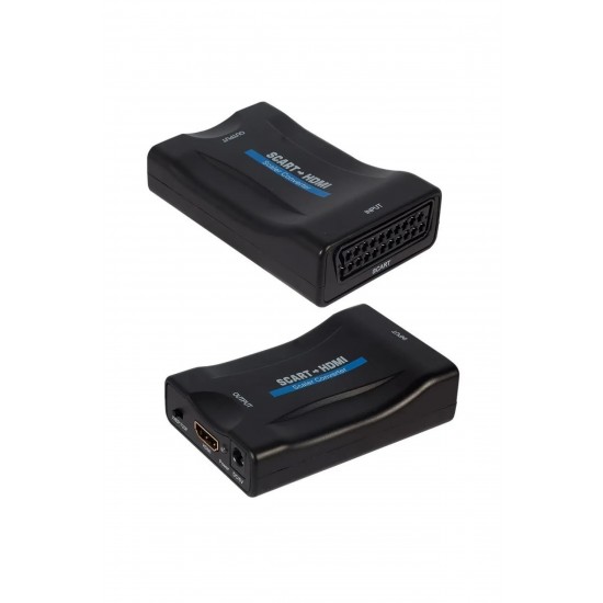 Maxgo 3016 Scart To Hdmi AV Video Dönüştürücü Adaptör